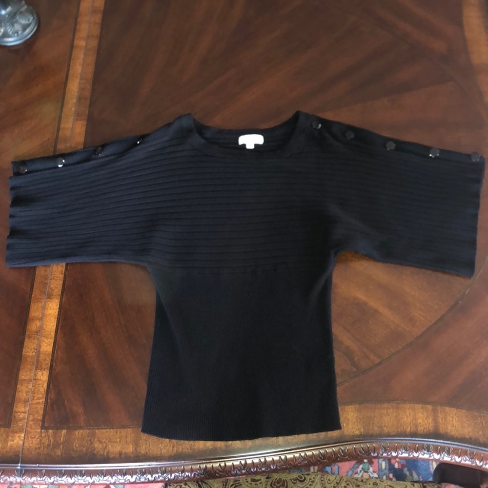 Black sweater top